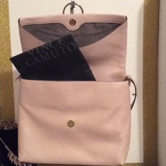 Vince Camuto Foldover Handbag - New - Picture 7 of 8